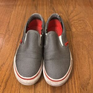 Vans Slip-On Sneakers With Red Insole Size 2.0